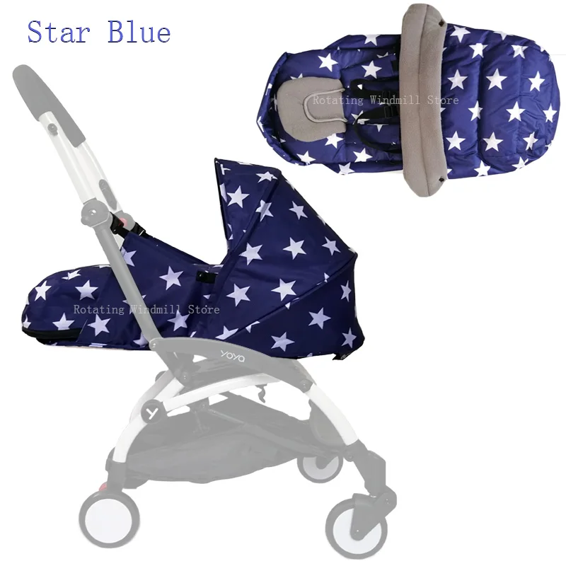 09 Детские коляски; гнездо для новорожденных; Babyzen yoyo+ Yoya Babytime; корзина для коляски; аксессуары для коляски; зимний спальный мешок - Цвет: 09