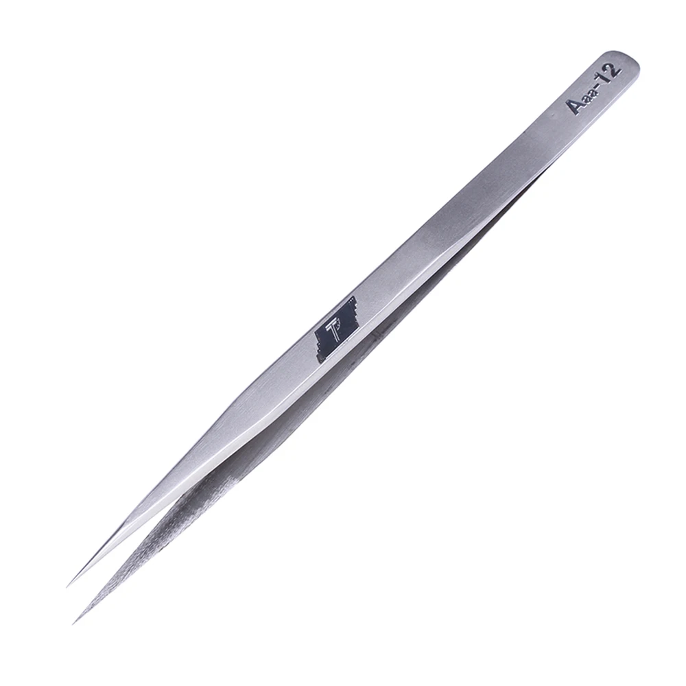 Пинцет из нержавеющей стали для точного ремонта телефона|stainless steel tweezers|steel