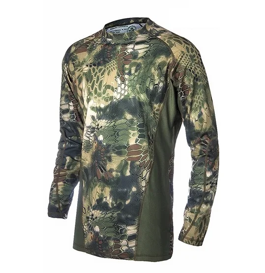 Военная камуфляжная охотничья одежда футболка для страйкбола уличная