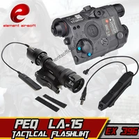 element m952v hunting flashlight peq la 15 red laser double control switch softair wapens airsoft arms tactical weapon lights