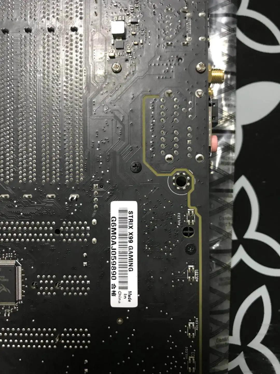Asus ROG strix X99 настольных игр материнской разъем LGA 2011-v3 i7 X DDR4 128G ATX UEFI BIOS оригинальный