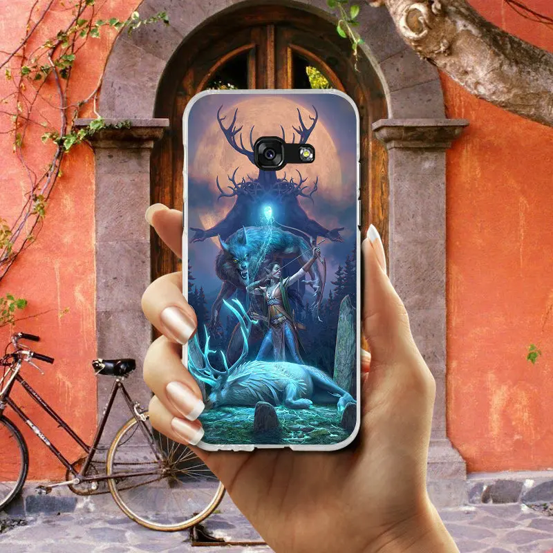 For Samsung Galaxy S2 S3 S4 S5 Mini S6 S7 S8 S9 S10 Lite Edge Plus Note 4 5 8 9 Soft TPU Phone Cases Cover The Elder Scrolls | Мобильные