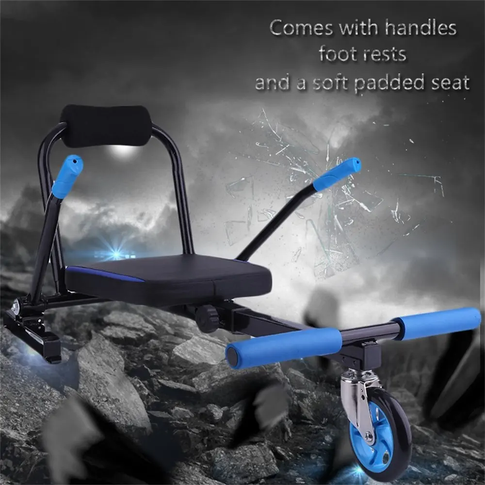 Творческий Kart Стиль ХОВЕРБОРДА Kart 2 колесных электрических скутеров седло для гироскутера Smart балансировочный гироскутер Перейти Картинг аксессуары