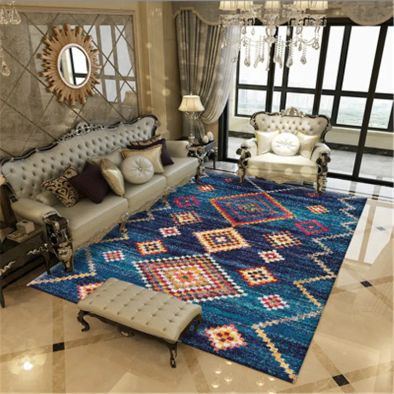 Large Area Rug For Living Room Fashion Carpet Thick Soft Rug Bedroom Centre Bedside Rug Kids Room Mat Bathroom Anti-Slip Carpets