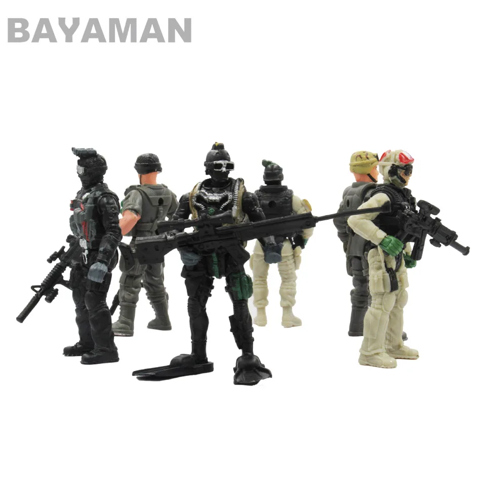 6 шт. подвижные игрушки для мальчиков|Игровые фигурки и трансформеры| |