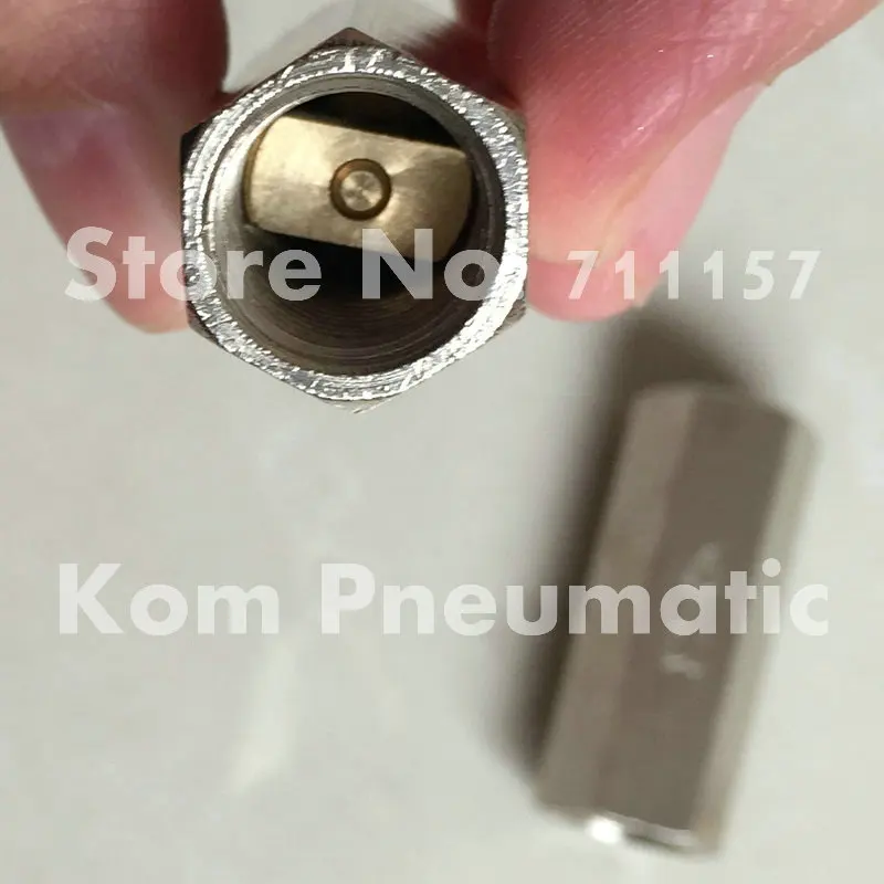 Никелевый односторонний обратный клапан 1/4 &quotBSPP дюйма клапан|1/4 air valve|compressor check