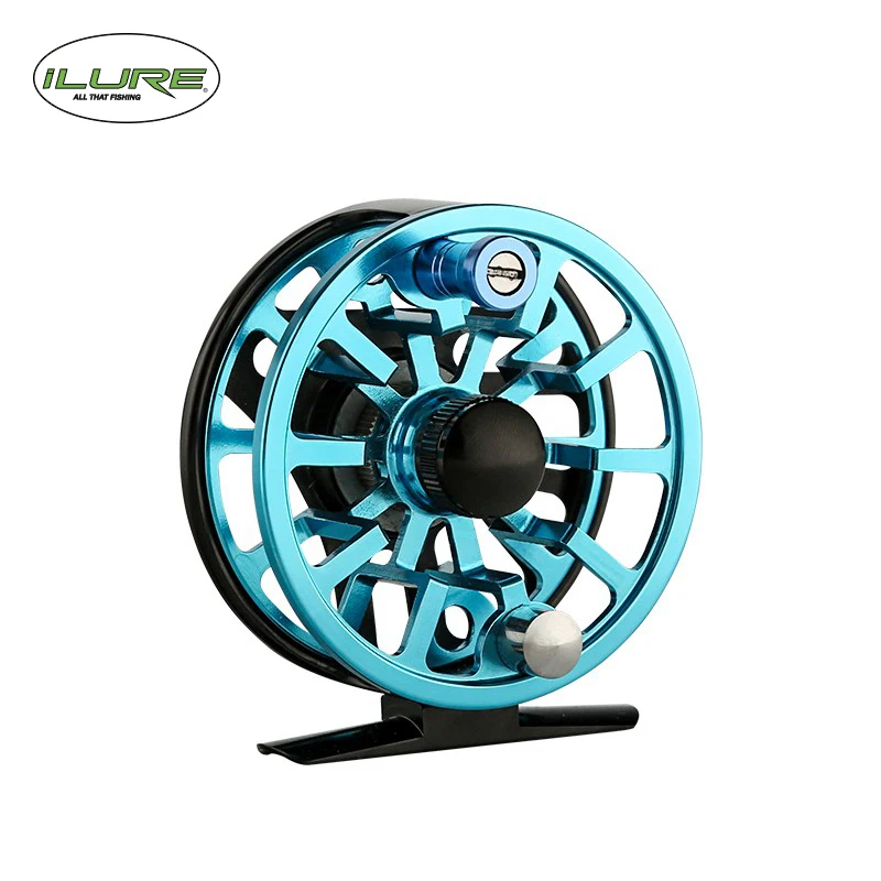 

Ilure Fly Fishing Reel All Space aluminum Wheel CNC3/4 5/6 7/8 Saltwater Fishing Reels Machined