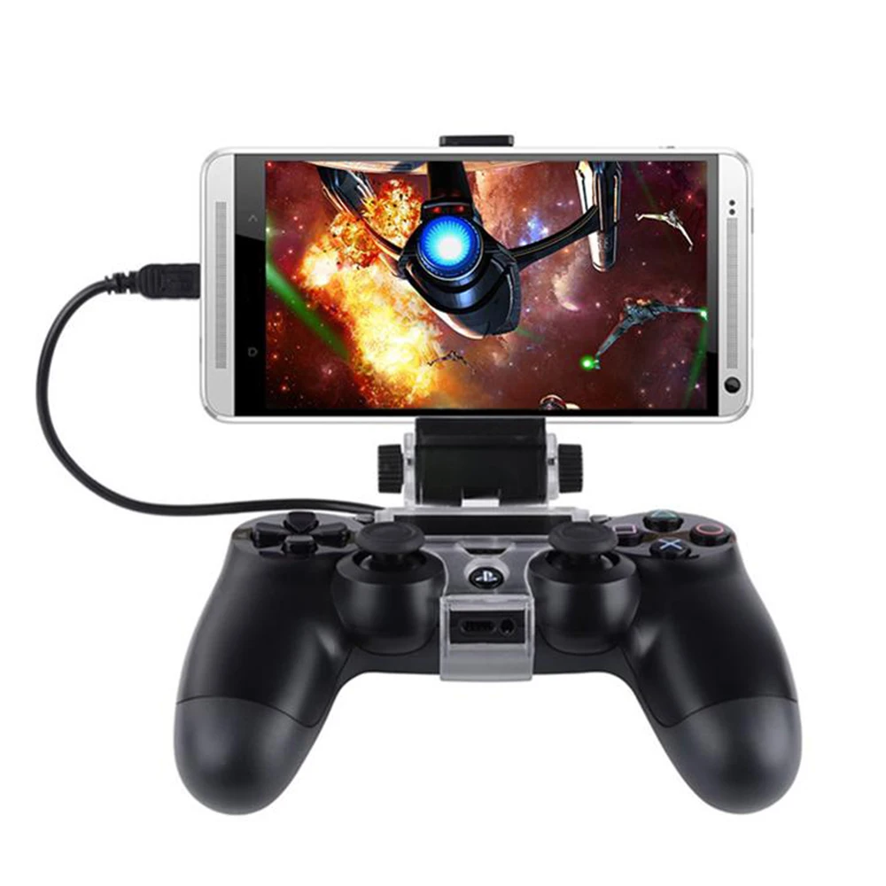 Зажим для смартфона Зажимная стойка кронштейн для playstation 4/Slim/Pro Dualshock 4 держатель контроллера джойстик PS4 крепление