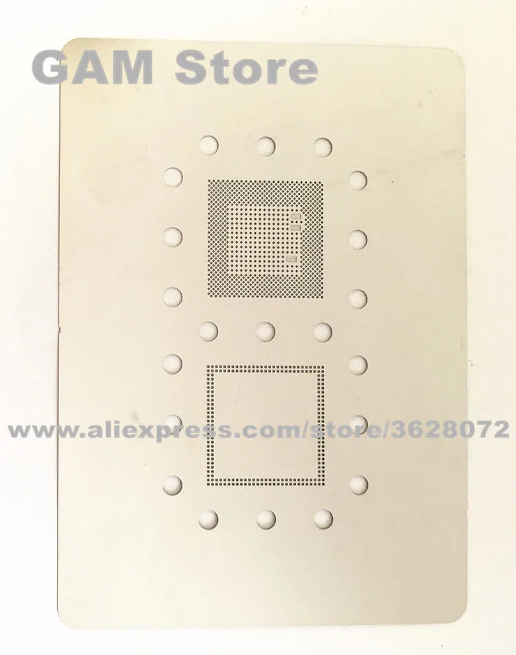 

MSM8992 BGA Stencil For LG CPU RAM Reballing Pins BGA Direct Heating Template 0.12mm Thickness Anti Drum-up