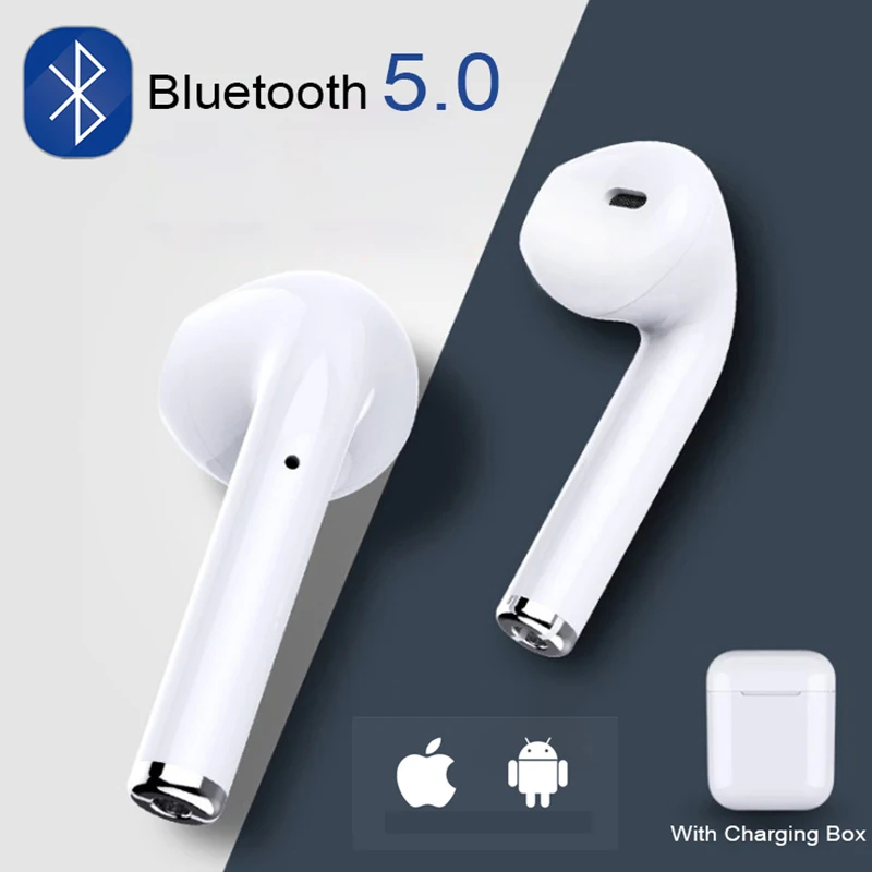 I7s TWS мини беспроводные Bluetooth наушники с микрофоном для Iphone Xiaomi всех смартфонов i10