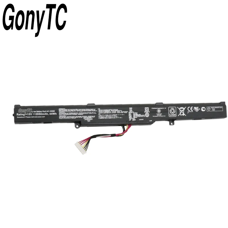 Фото A41-X550E 15 В 44 Втч аккумулятор для ноутбука ASUS X450 X450E X450J X450JF X751M X751MA X751L X750JA A450J A450JF A450E F450C F450V №2