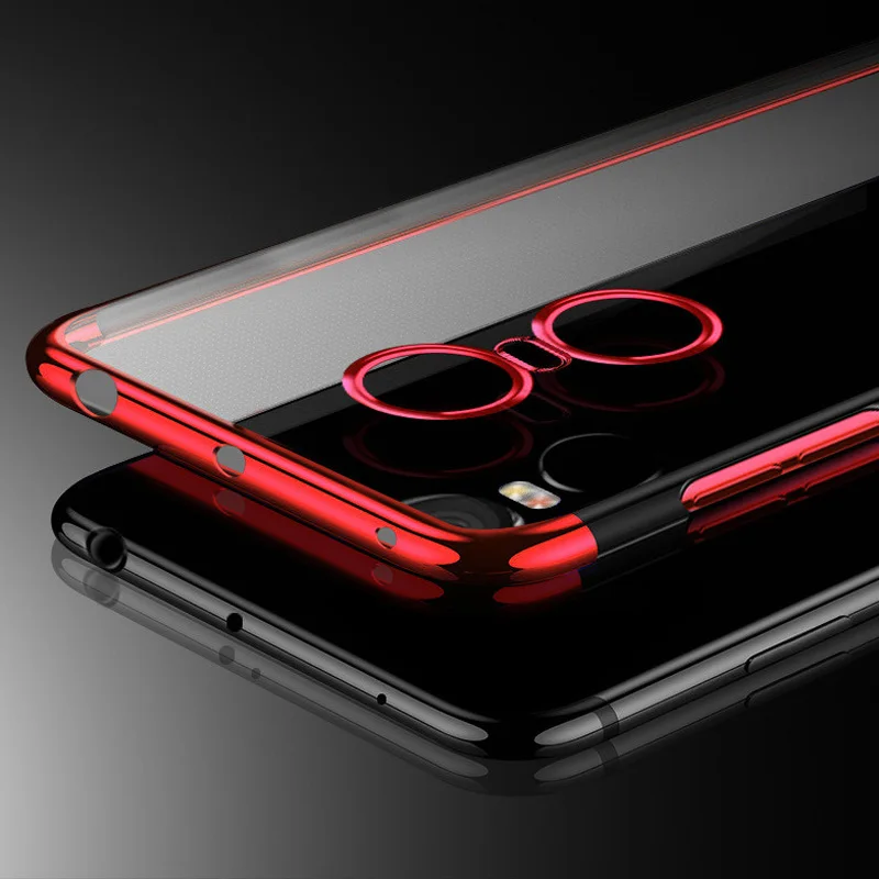 Чехол для Xiaomi Redmi Note 4 прозрачный мягкий тонкий чехол накладка из ТПУ Note4 4X Note4X