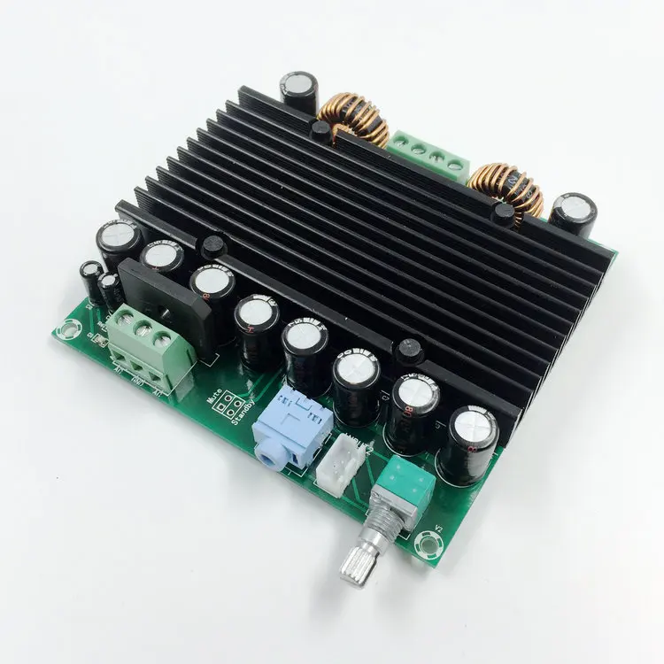Новый двухканальный цифровой усилитель мощности 210 Вт + TDA8954 плата AC 12 28 в|amplifier