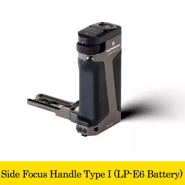 LP-E6 focus handle TILTA боковая фокусировка ручка для BMPCC 4k 6K клетка для камеры Боковая ручка для F970 LP-E6 F550 F570 батарея Blackmagic клетка аксессуары - Цвет: LP-E6 focus handle