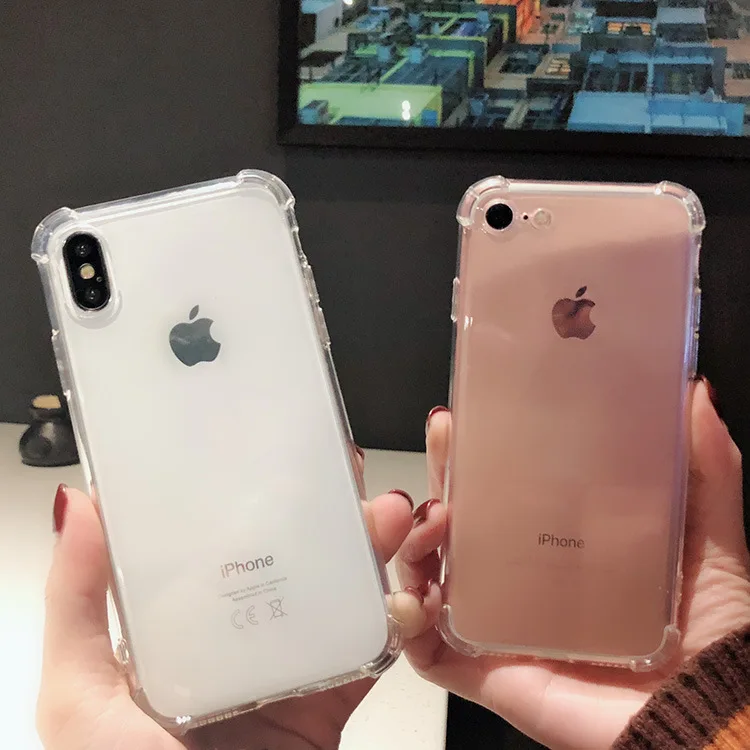 Четырех углах анти осень для iPhoneXs XR Max мобильный телефон оболочки iPhone7 8 6 S Plus