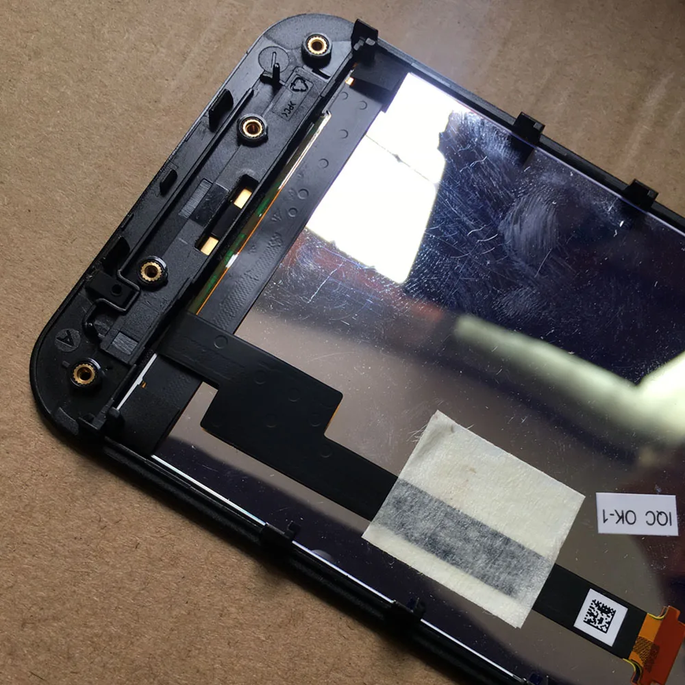 Черный сенсорный экран для ASUS Padfone 2 II A68 дигитайзер + жк дисплей панель монитора в