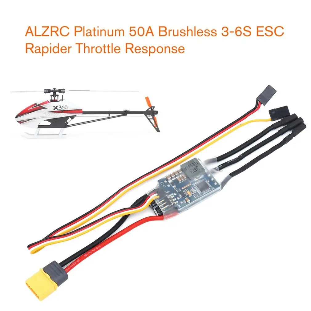 Platinum 50A V4 бесщеточный контроль скорости ESC 3 6S Lipo для мультикоптера квадрокоптера