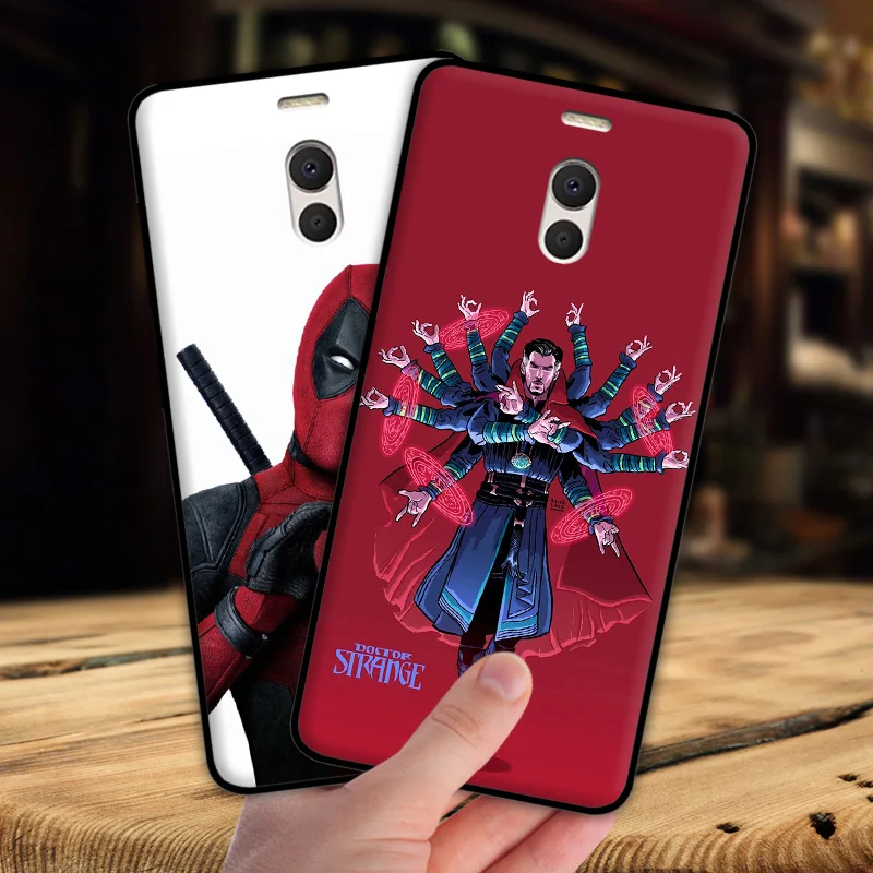 Mosirui чехол для Meizu meilan M6 note Marvel hero Дэдпул Человек-паук Черная пантера Халк