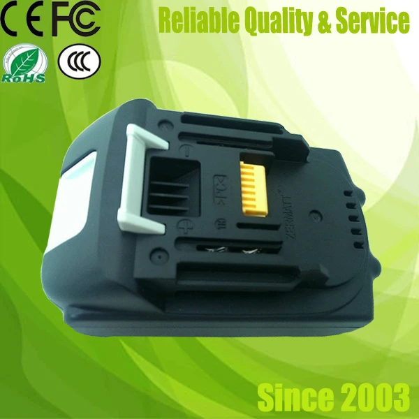 Аккумулятор для Makita bl1815 (18 В 2AH BL1830 BL1840 BL1845 LXT400 194230 - 4 194205 3 BTD144 BTD140 HR202D TW251D BDA350) |