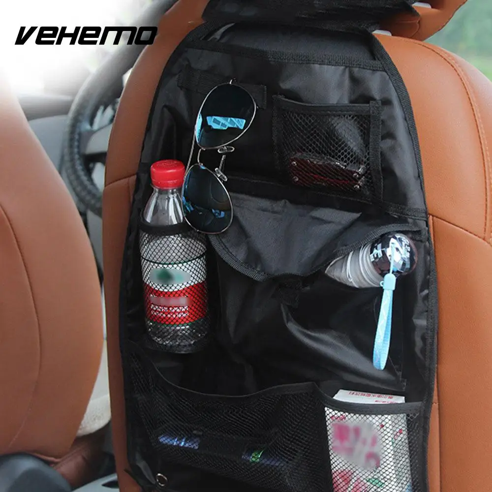 Vehemo черный ткань Оксфорд автокресло задняя крышка ухода за автомобилем Seat сумка