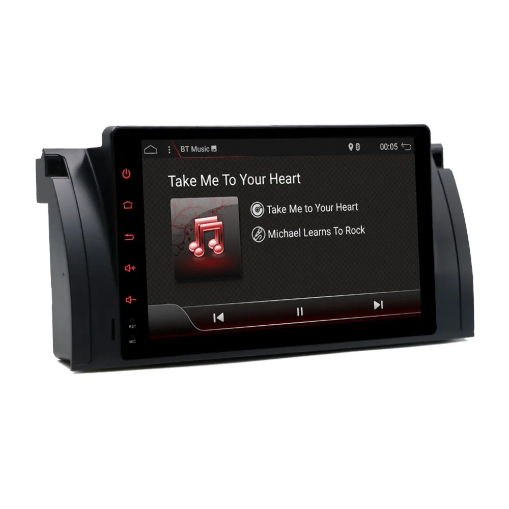 Bosion 9 'ɺndroid 8 1 Дин Радио DVD gps для BMW M5 E39 E53 автомобиль радионавигационная bluetooth
