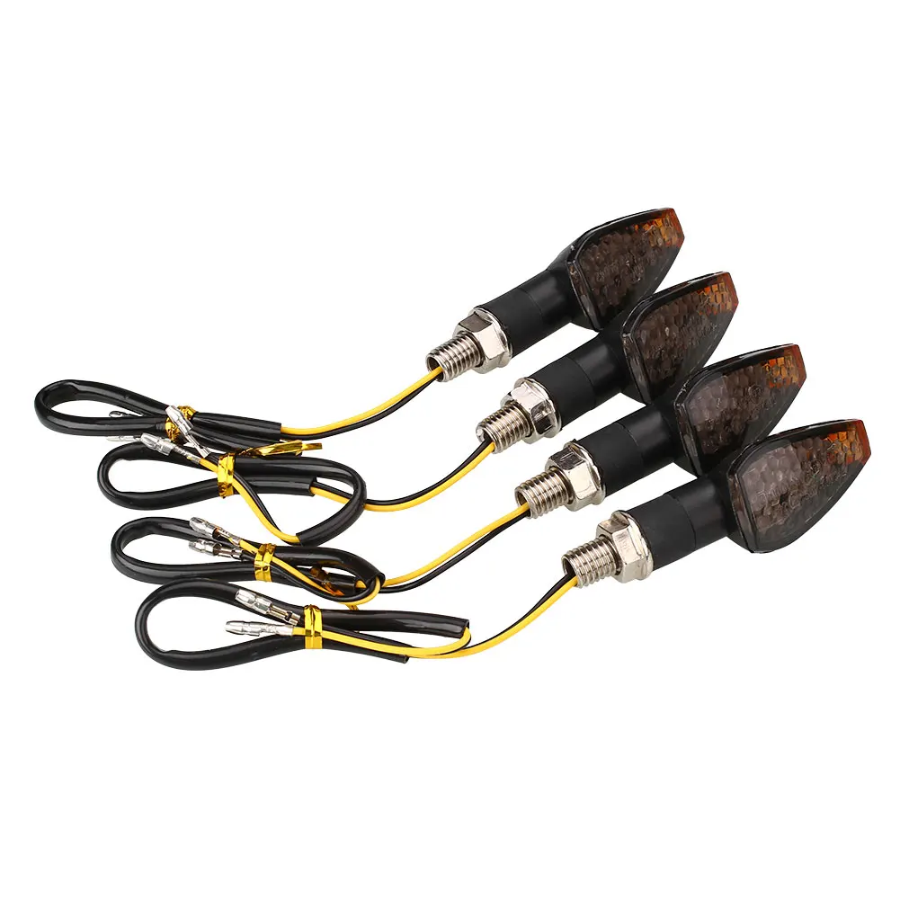 4 шт. универсальные поворотники для мотоцикла 14 светодиосветодиодный|motorbike turn