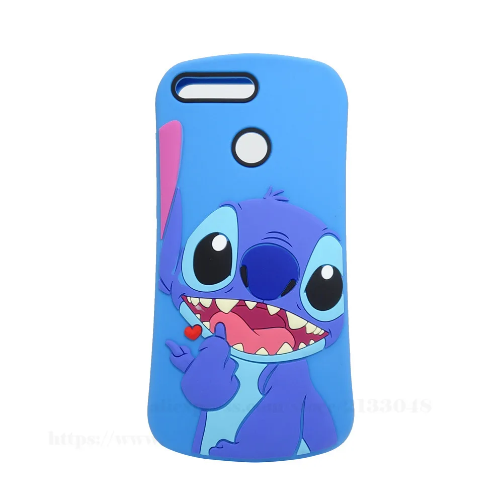 Phone Case For Huawei Y6 Prime 2018 3D cartoon shy unicorn Cover soft Silicone Y 6 |
