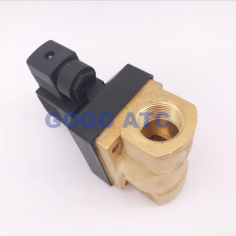GOGO ATC 50bar Соленоидный клапан высокого давления с высокой температурой 3/4 BSP 12V 24V DC