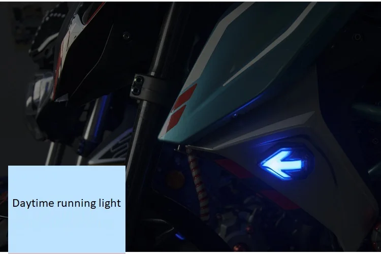 1 пара Spirit beast направленный для moto rcycle указатель поворота светильник светодиодный мигающий moto 12 в водонепроницаемый
