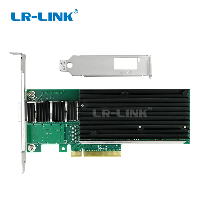 LR-LINK 9901BF-QSFP+ 40Gb Nic Ethernet PCI-Express сетевая карта волоконно-оптический серверный адаптер совместимый с INTEL XL710QDA1