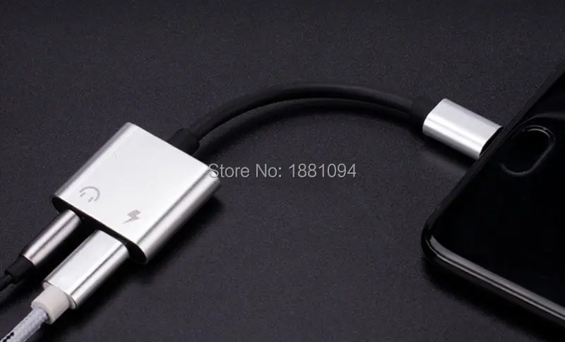 2 в 1 адаптер Usb Type-C для наушников 1000 шт./лот | Электроника