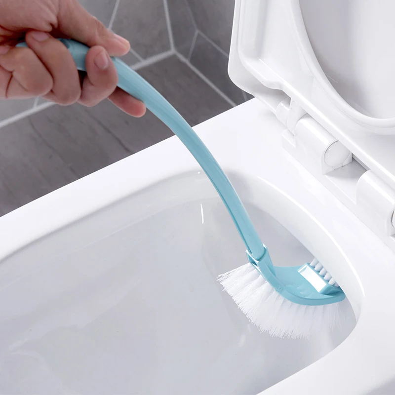 ZTCurved handle bathroom toilet cleaning brush set Toilet shank the JJ-SYQJS25- | Дом и сад