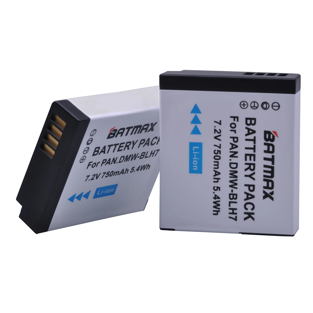 2 шт./лот DMW BLH7 BLH7PP BLH7E Аккумуляторы для Panasonic Lumix GM1 DMC GM5 GF7 GF8|blh7 battery|lumix batterybattery lumix |