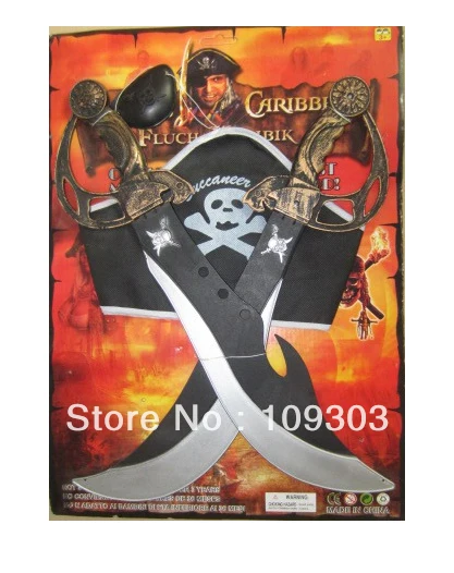4PCS pirate cosplay sword for Kids.Pirate play set toys | Игрушки и хобби