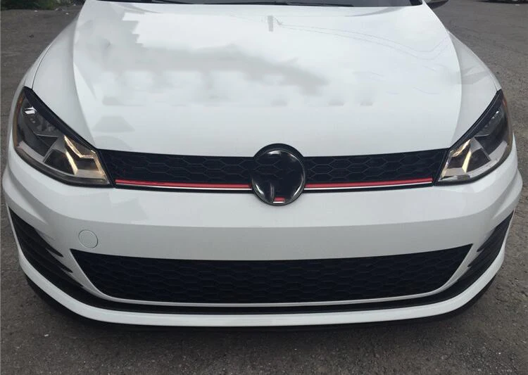 100% задний углеродного волокна фары Брови Веки для Volkswagen VW Golf 7 MK7 GTI 2014-2016 передние