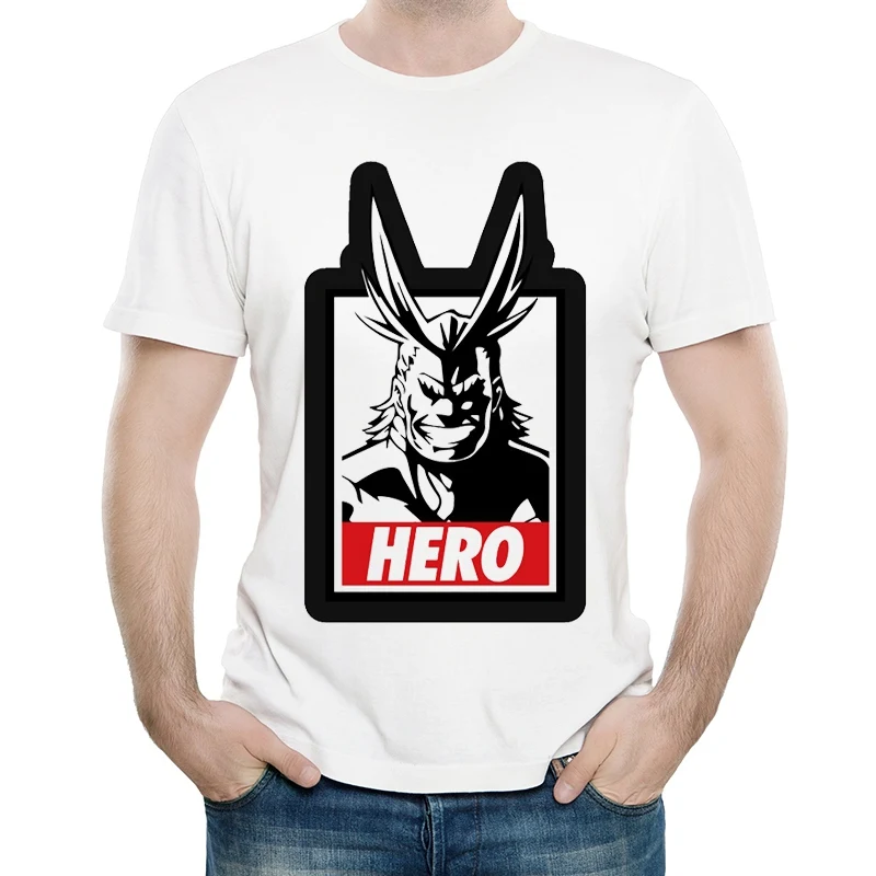 25 Футболка My Hero Academy, Мужская футболка с коротким рукавом белого цвета, футболка с логотипом My Hero Academy, футболки, футболка Bakugou - Цвет: 25