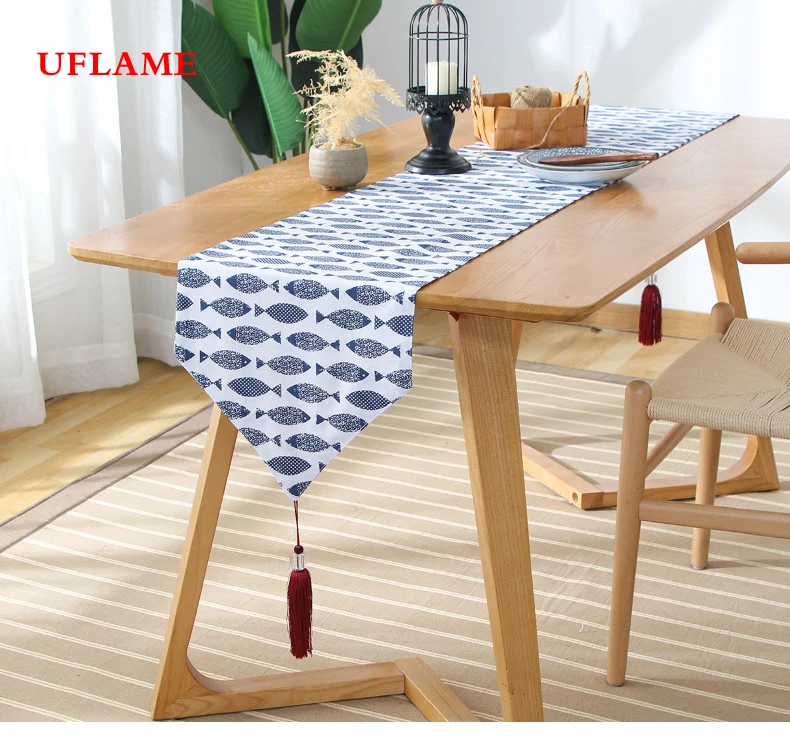 Новая современная Минималистичная двухслойная скатерть в нордическом стиле с