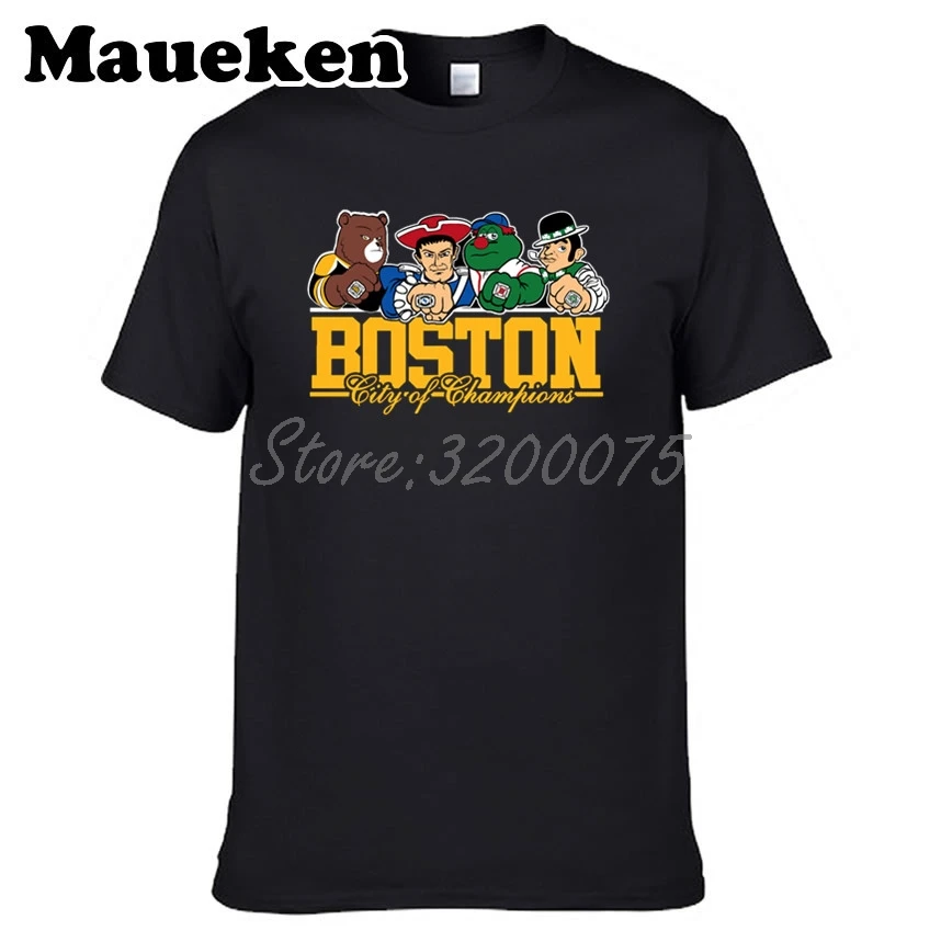 Для мужчин Boston City For New England Celtics Bruins Красная футболка Sox одежда футболка мужская комикс мультфильм W0301001