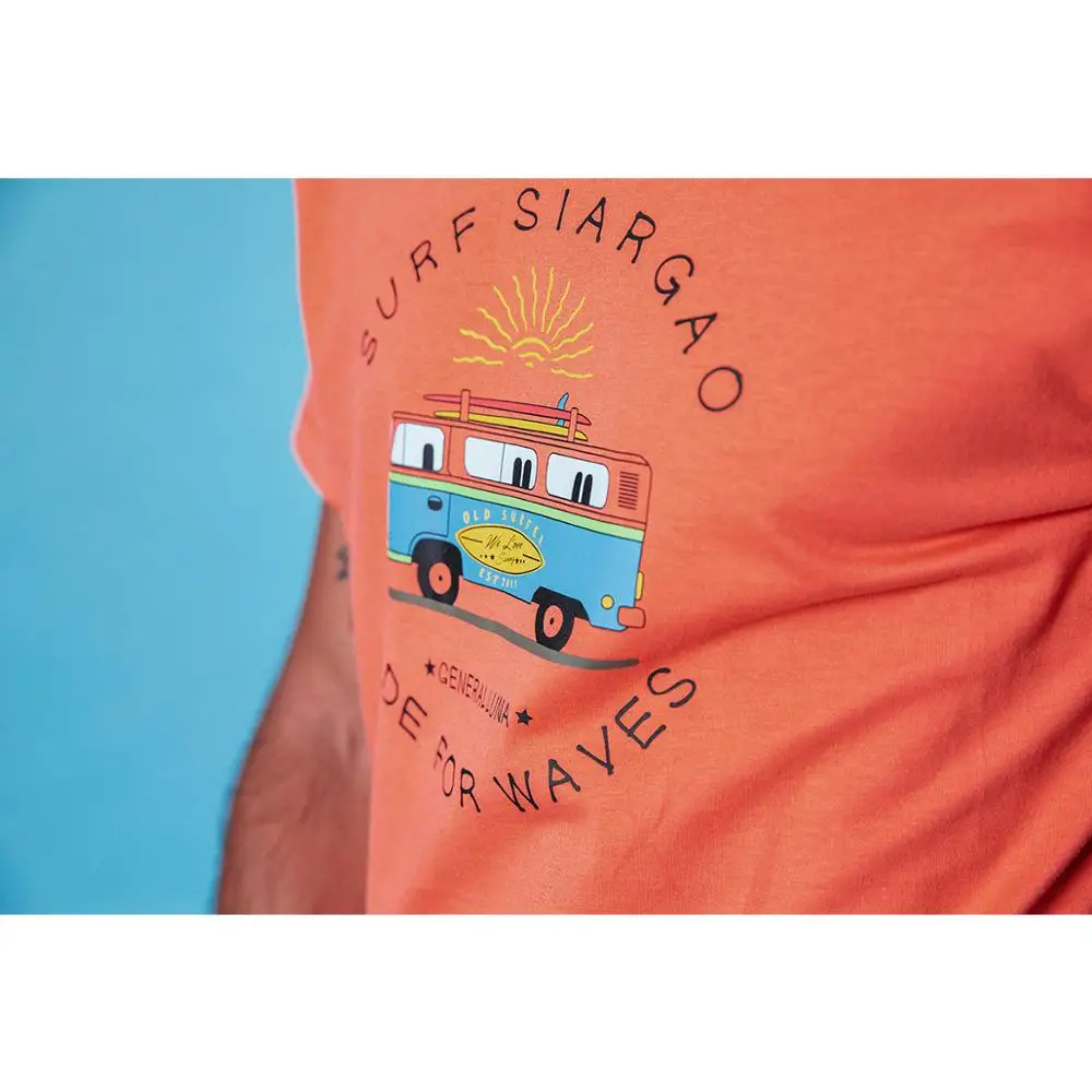 Мужская футболка SIMWOOD летняя из 100% хлопка с принтом в виде забавных мультфильмов