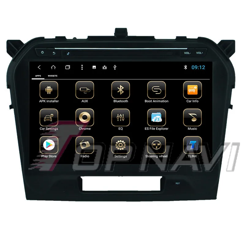 Car Audio for SUZUKI Grand Vitara 2015 10.1'' Android 8.1 Topnavi 1080P HD Bluetooth Wifi Video Players with Free Map Update MP3 |