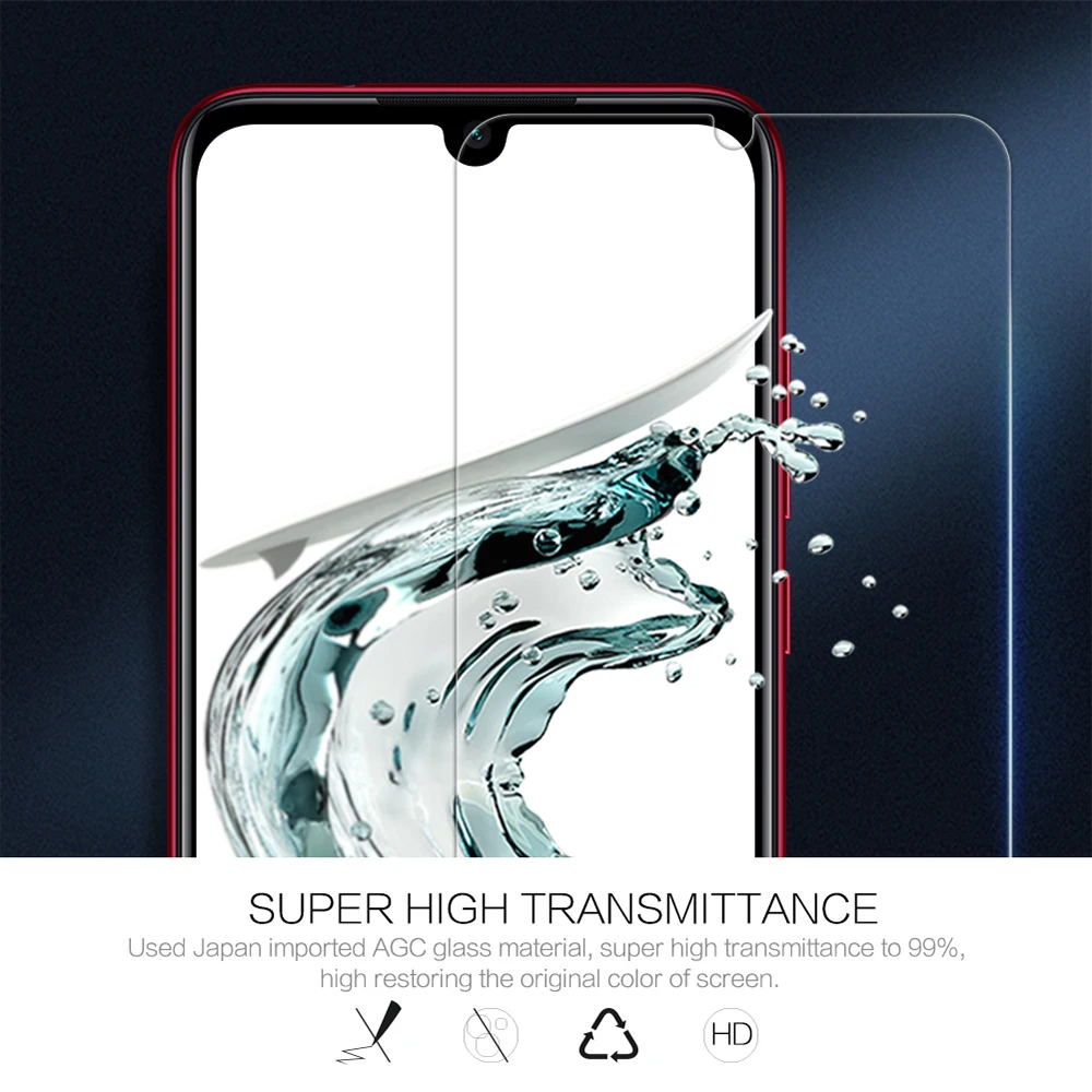 Закаленное стекло Nillkin для Xiaomi Redmi Note 7 Защита экрана для Redmi Note7 защитная пленка H+ PRO 9 H твердость
