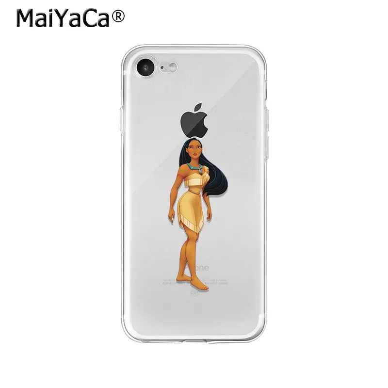 MaiYaCa Pocahontas принцесса ТПУ Мягкие аксессуары для телефона чехол iPhone X XS MAX 6 6s 7 7plus 8