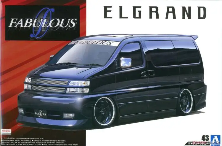 1/24 Nissan FABLOUS APE50 ELGRAND '00 05452
