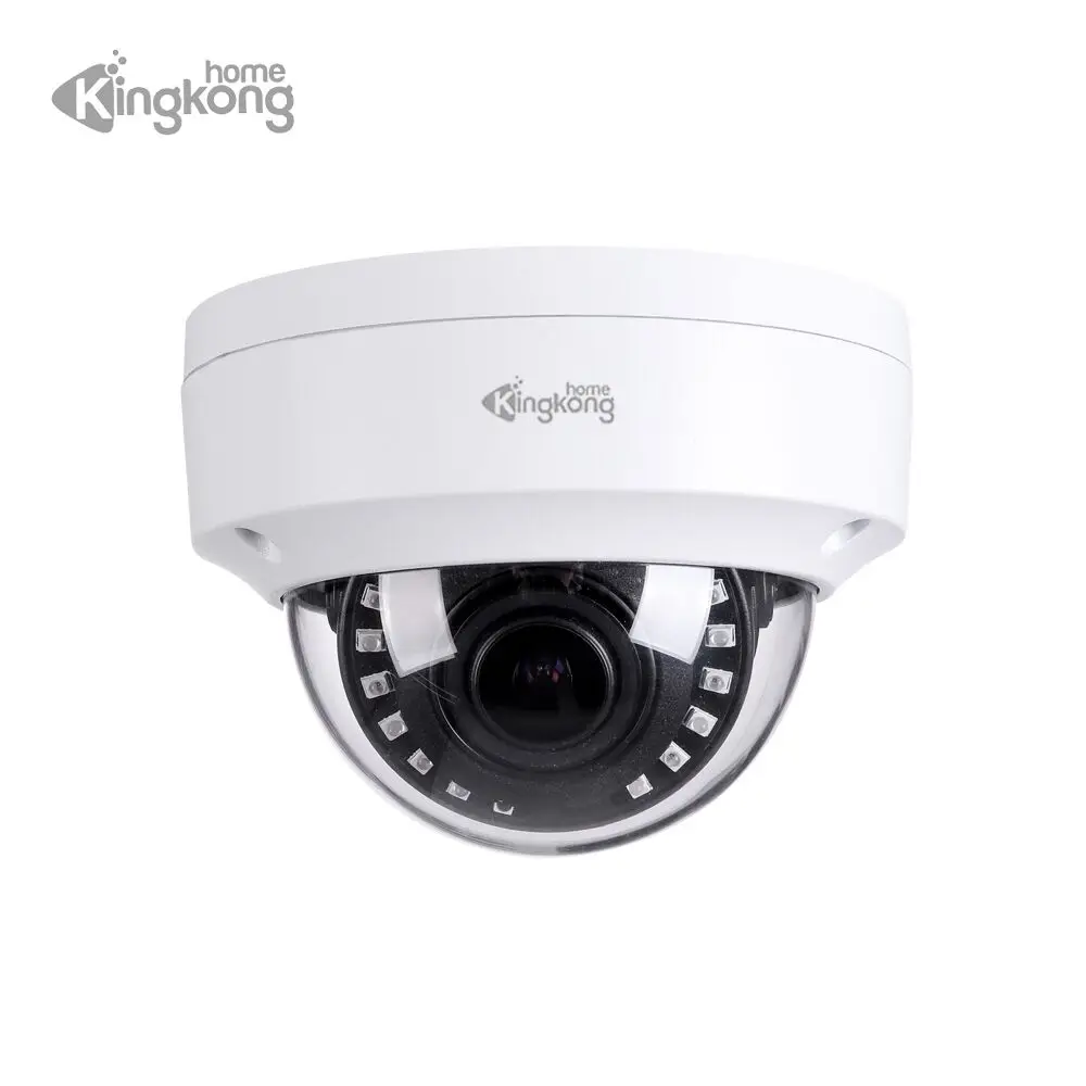 Kingkonghome POE IP Camera 1080P Metal ONVIF Network Security CCTV P2P Motion Detection Outdoor Vandal-Proof Cam | Безопасность и