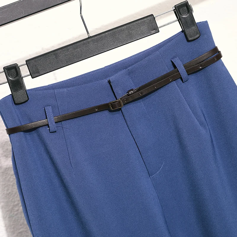 Новый корейский 2 шт. комплекты Для женщин наряды Sweatsuits для женская одежда твид