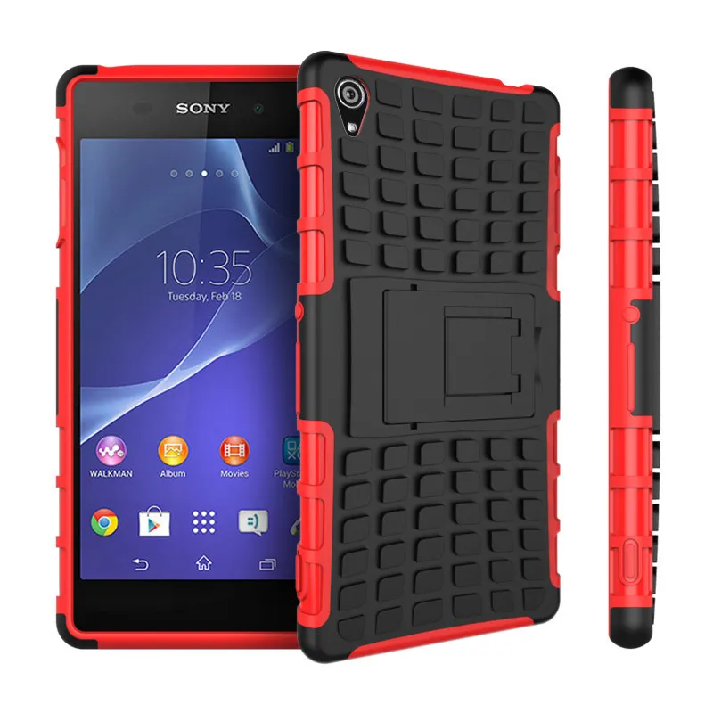 2016 Новый чехол для телефона Sony Xperia Z3 Двухслойный ударопрочный гибридный жесткий