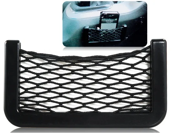 

New Universal Car Seat Side Back Net Storage Bag Phone Holder Pocket Organizer