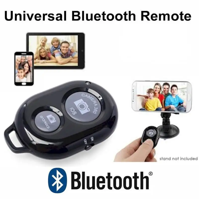 Bluetooth 3.0 remote control for Mobile phone camera wireless Holder Tripod Selfie Sticks ios and Android | Электроника