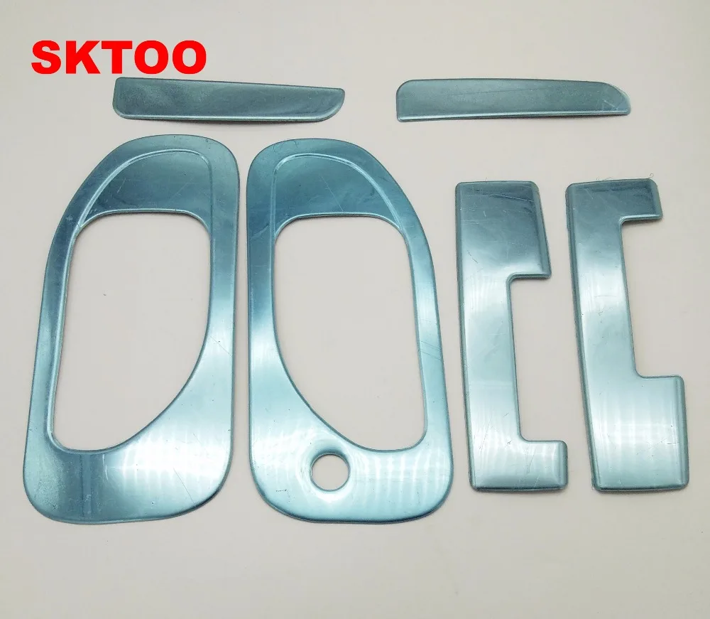SKTOO 6 шт. для Nissan NV200 дверная ручка ремонт нержавеющая сталь ручная дверь украшение