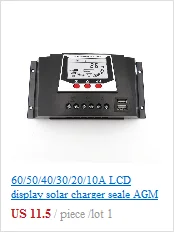 LB 60 40 A ЖК-дисплей 12 В/24 В/48 в PWM LB бренд Солнечная Панель Контроллер заряда Регулятор Авто литиевая железная батарея Li-ion